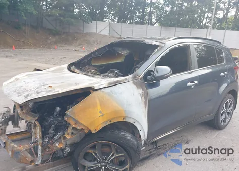 2020 Kia Sportage Sx Turbo z USA, uszkodzony, nr VIN KNDPRCA62L7632373